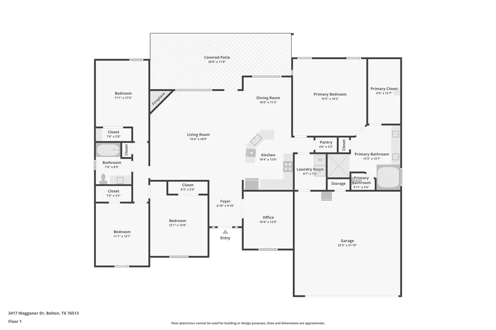 3417 Waggoner Drive Belton, TX 76513