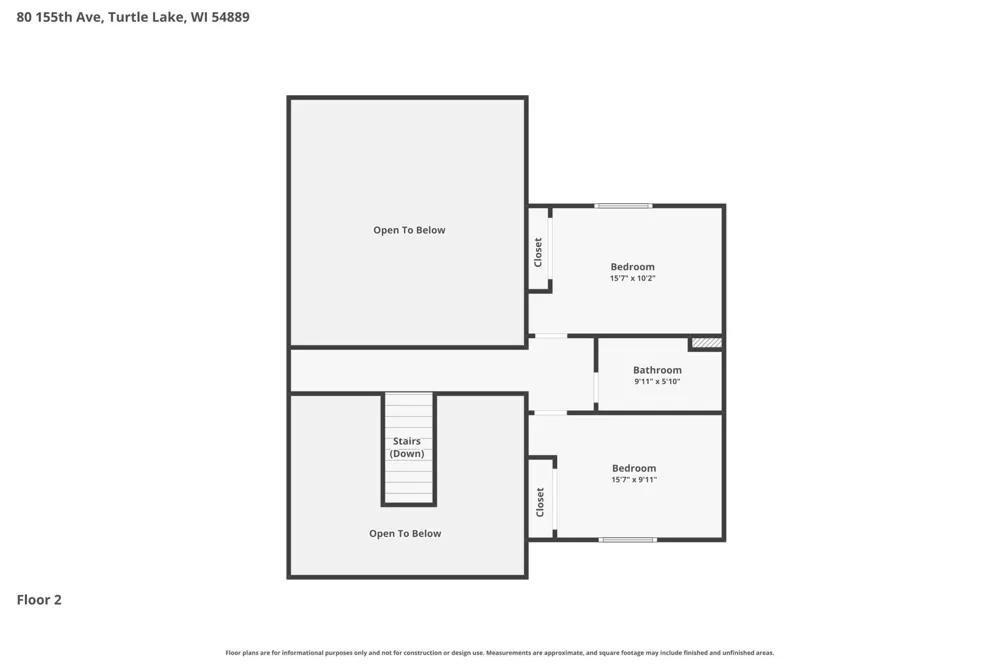 80 155th Avenue Turtle Lake, WI 54889