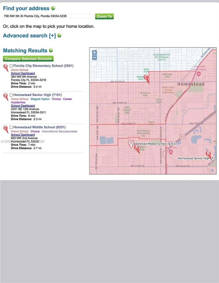 756 NW 5th St #0 Florida City, FL 33034