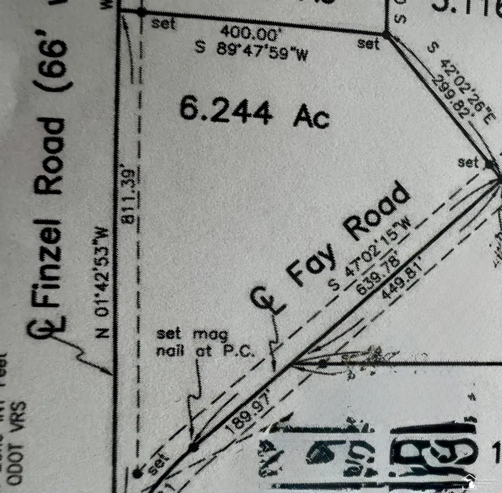 Fay Road Carleton Village, MI 48117
