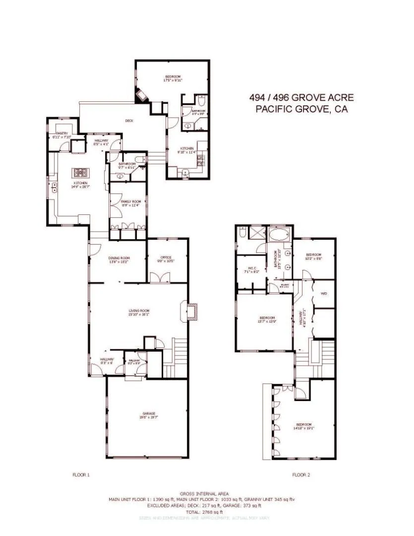 494 GROVE ACRE AVENUE Pacific Grove, CA 93950