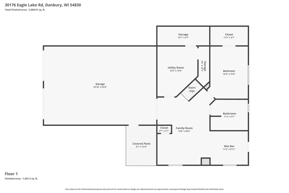 30176 Eagle Lake Road Danbury, WI 54830