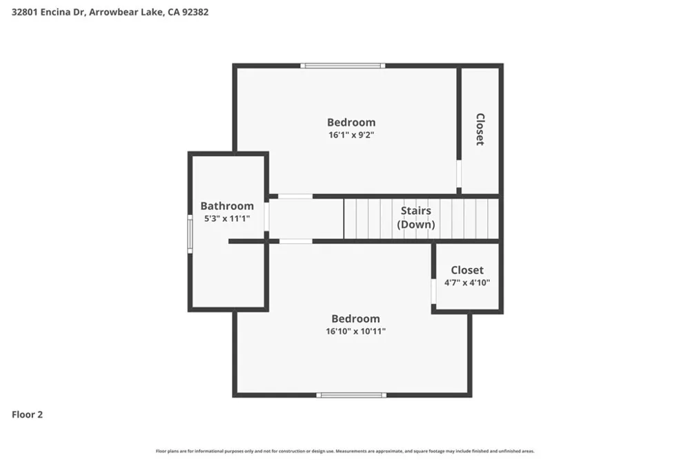 32801 Encina Drive Arrowbear, CA 92382