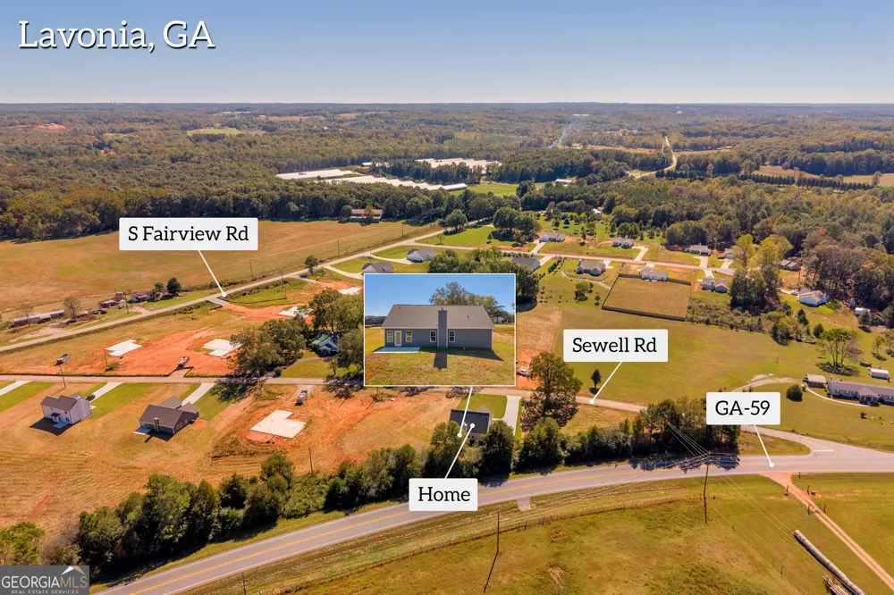 152 Sewell RD Lavonia, GA 30553