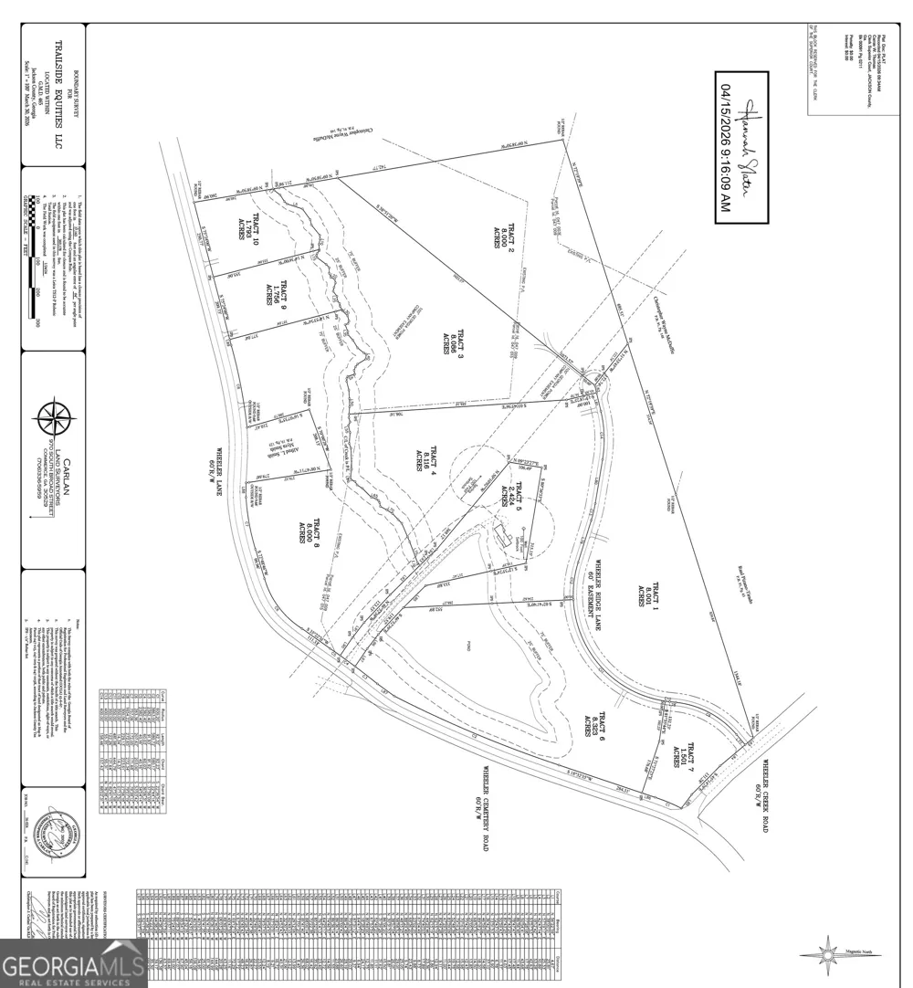 LOT 7 Wheeler Creek RD Maysville, GA 30558