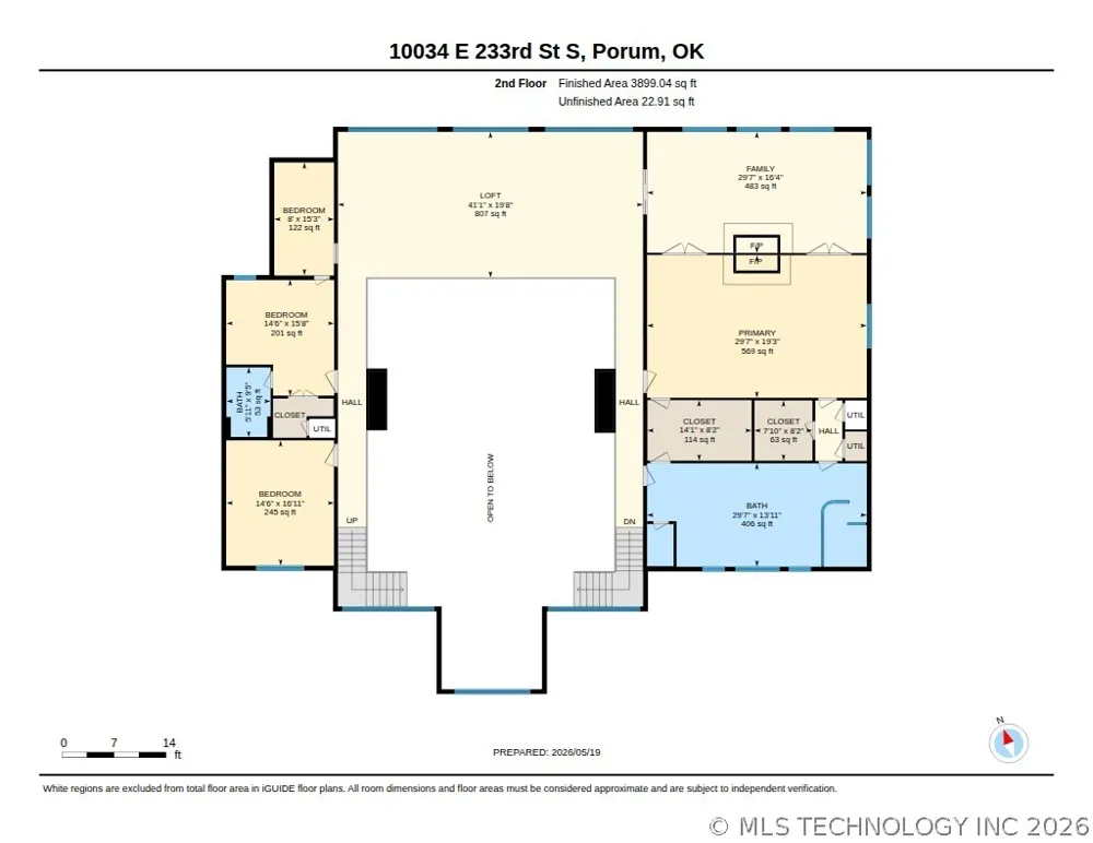 10034 E 233rd S Porum, OK 74455