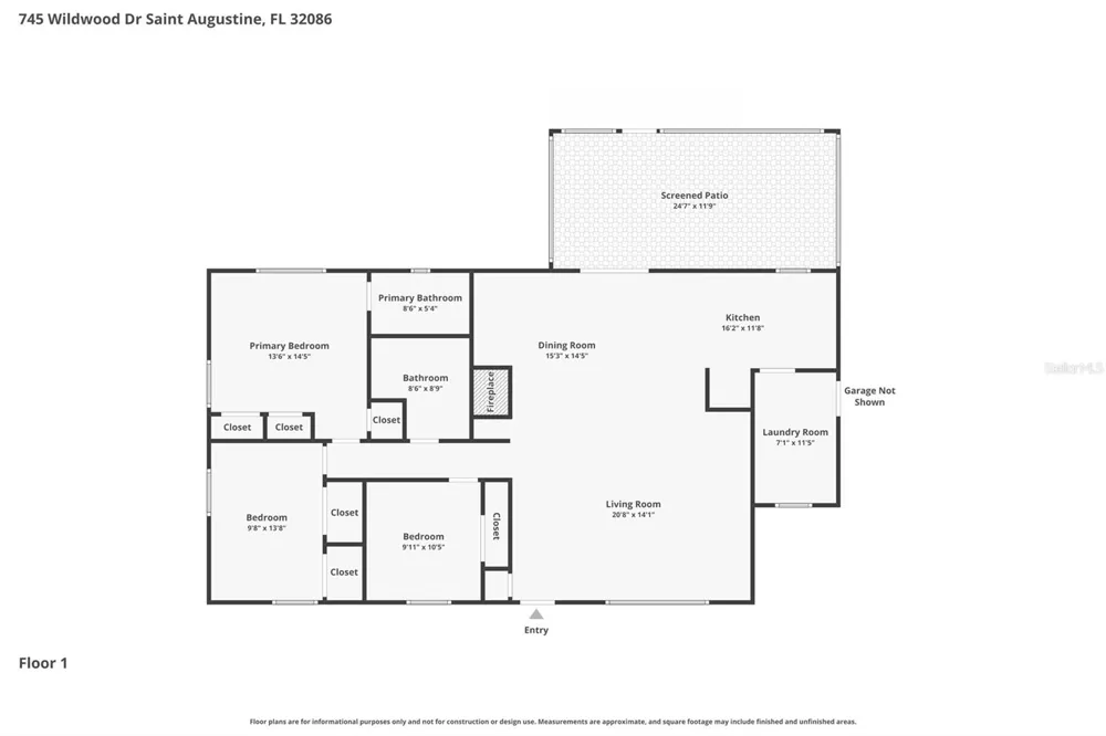 745 WILDWOOD DRIVE St Augustine, FL 32086