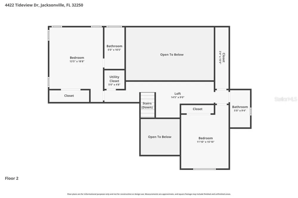 4422 TIDEVIEW DRIVE Jacksonville, FL 32250