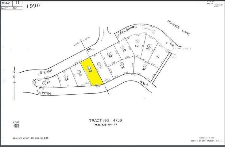 1 Vac/Austin Way/Sylvan Drive Lake Hughes, CA 93532