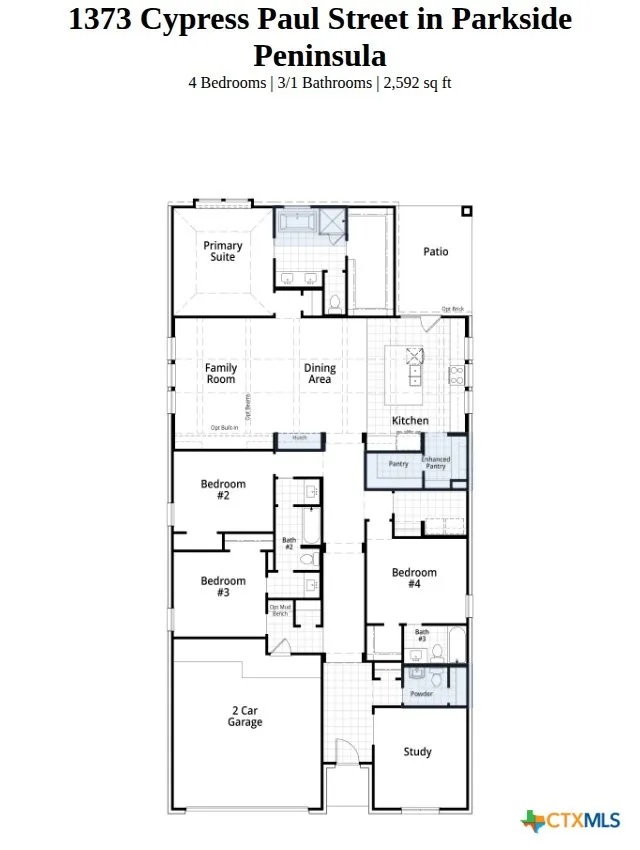 1373 Cypress Paul Street Georgetown, TX 78628