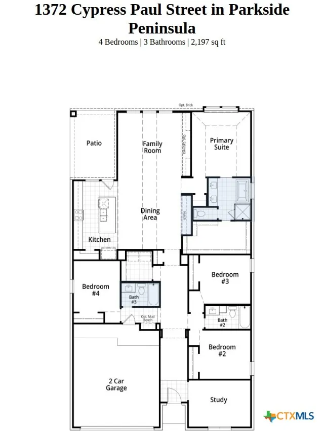 1372 Cypress Paul Street Georgetown, TX 78628