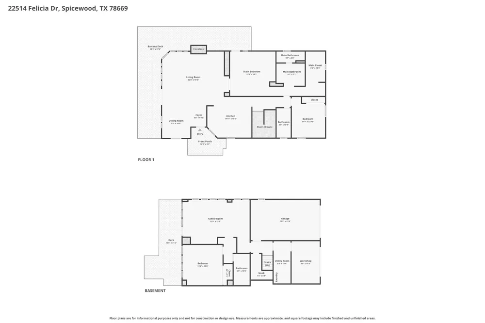 22514 Felicia Drive Spicewood, TX 78669