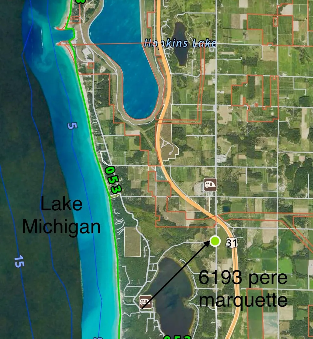 6193 S Pere Marquette Highway Pentwater, MI 49449