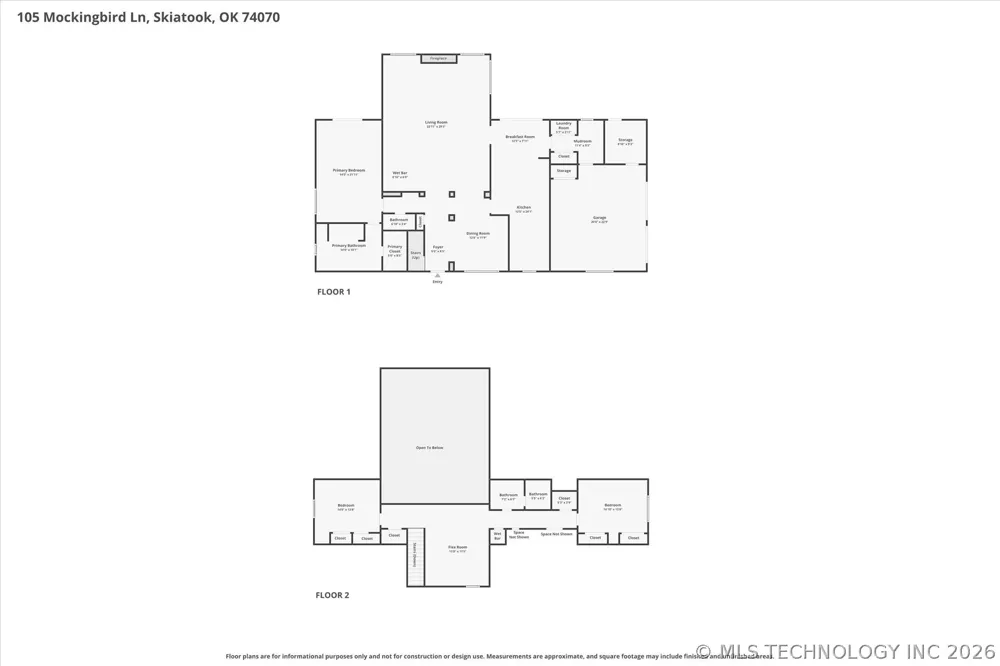 105 Mockingbird Lane Skiatook, OK 74070