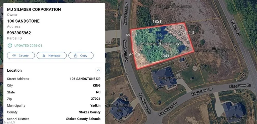 106 Sandstone Drive King, NC 27021