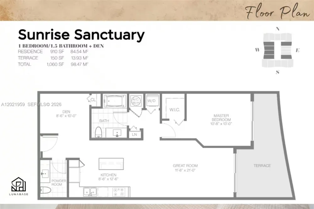 1600 NE 1st Ave #1605 Miami, FL 33132