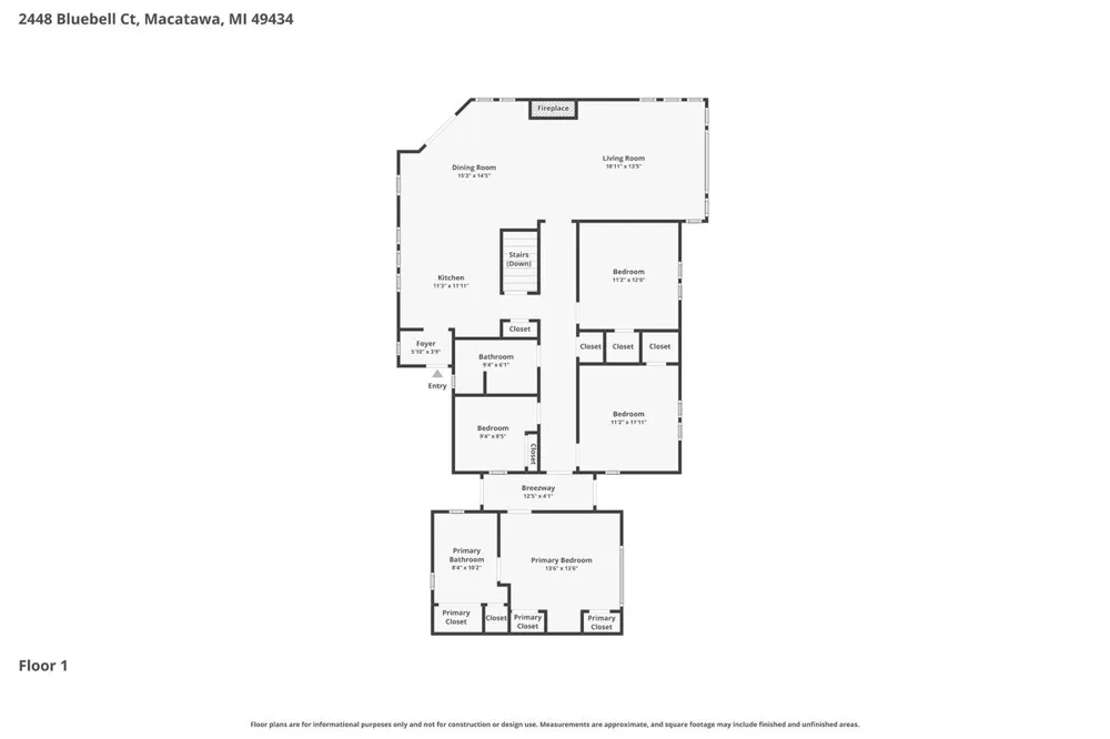 2448 Blue Bell Court Macatawa, MI 49434