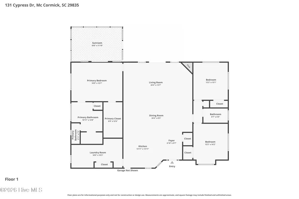131 Cypress Drive Mccormick, SC 29835