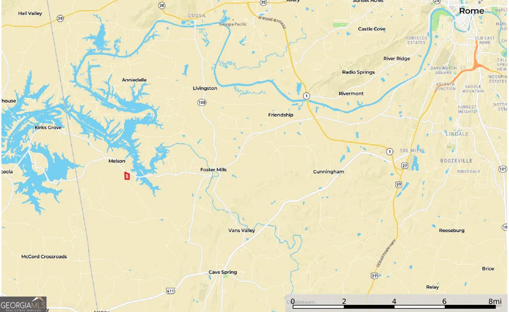 7517 Blacks Bluff RD SW Cave Spring, GA 30124