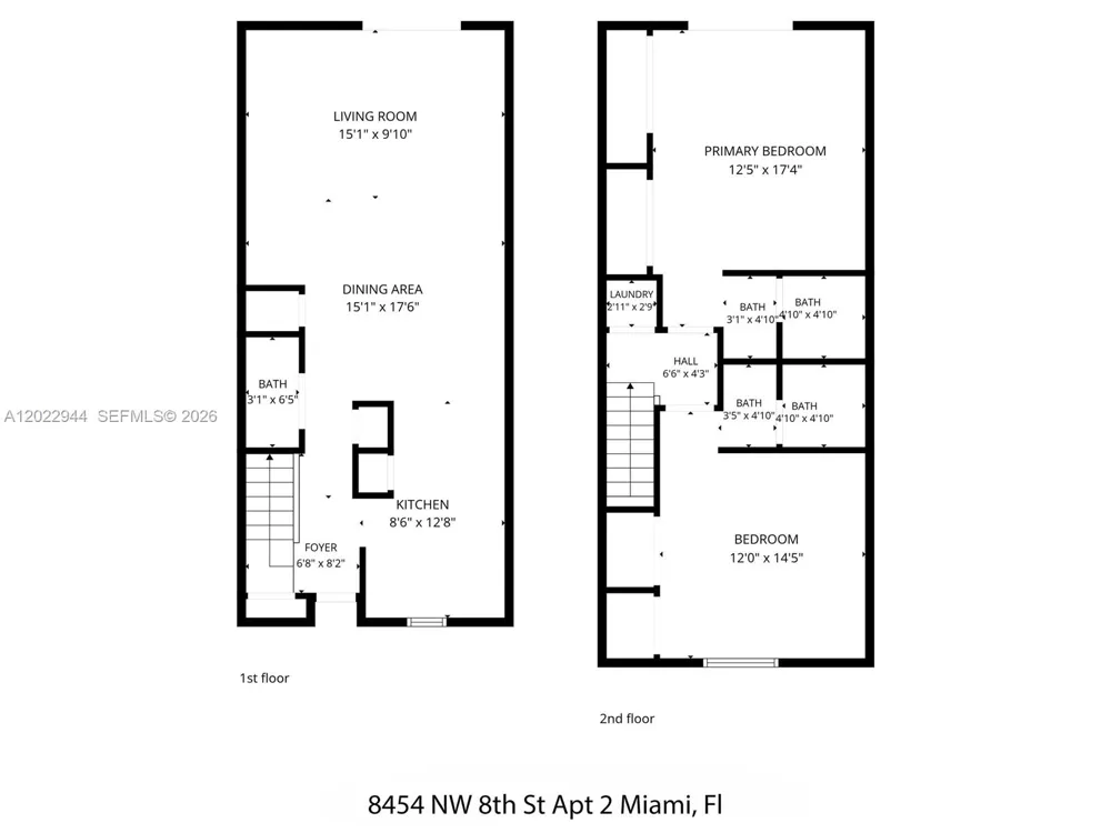 8454 NW 8th St #2 Miami, FL 33126