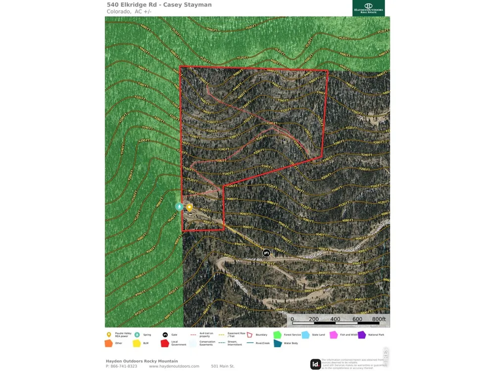 540 Elkridge Road Red Feather Lakes, CO 80545