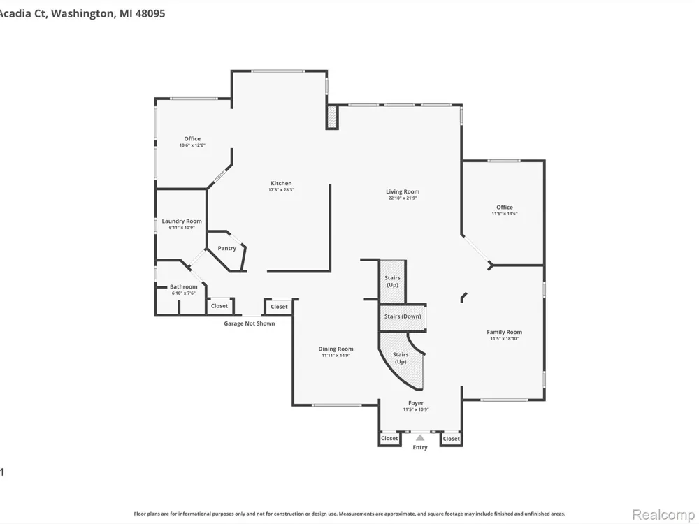 7305 Acadia Court Washington Township, MI 48095