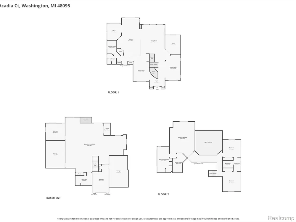 7305 Acadia Court Washington Township, MI 48095