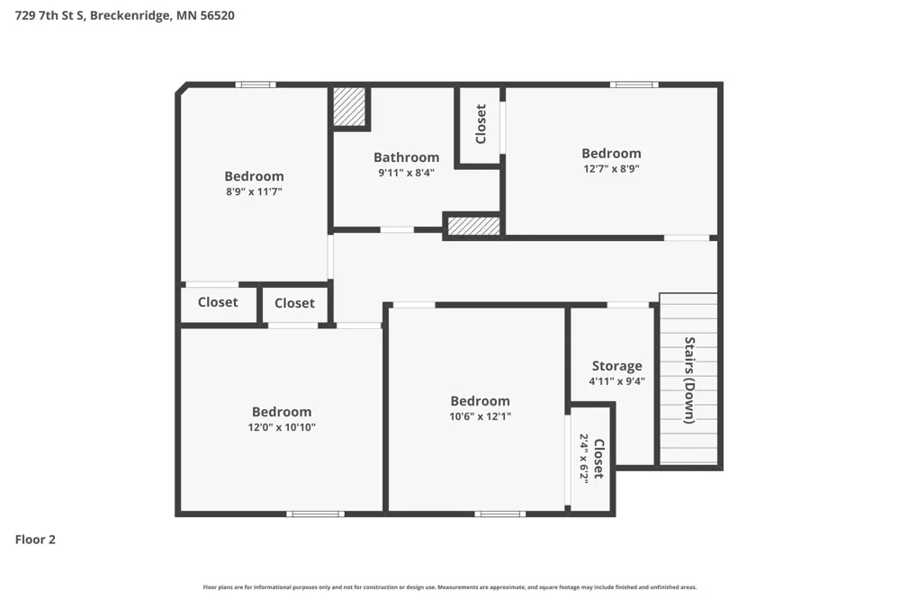 729 7th Street S Breckenridge, MN 56520