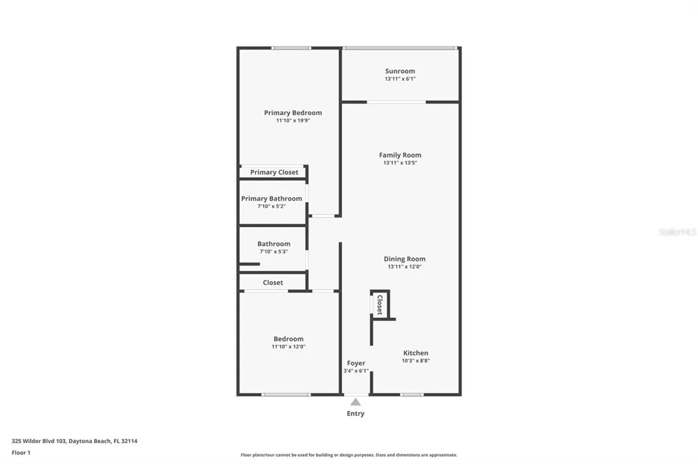 325 WILDER BOULEVARD #103 Daytona Beach, FL 32114