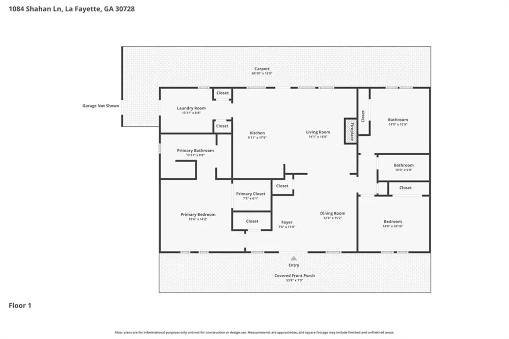 1084 Shahan Lane La Fayette, GA 30728