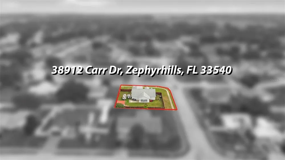 38912 CARR DRIVE Zephyrhills, FL 33540