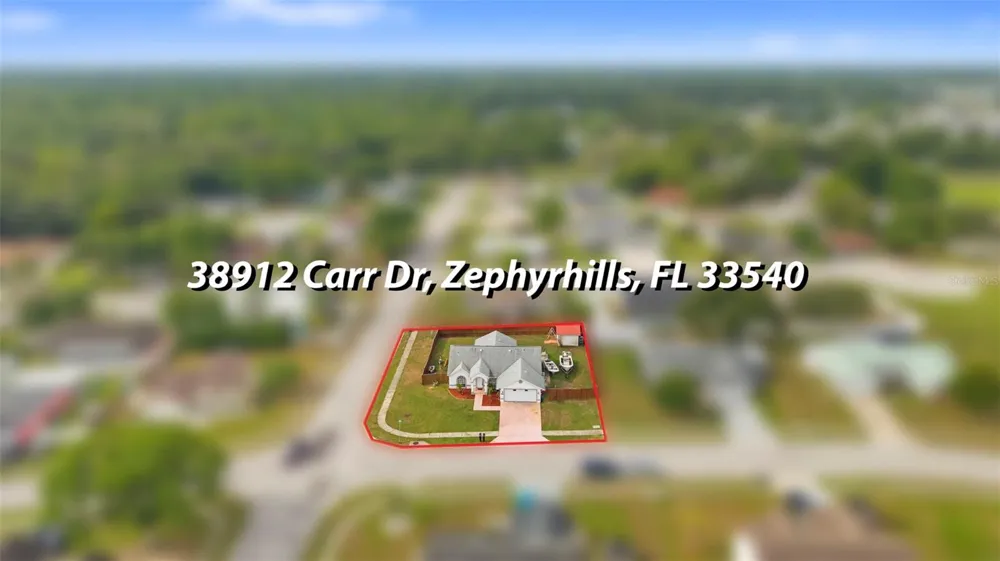 38912 CARR DRIVE Zephyrhills, FL 33540