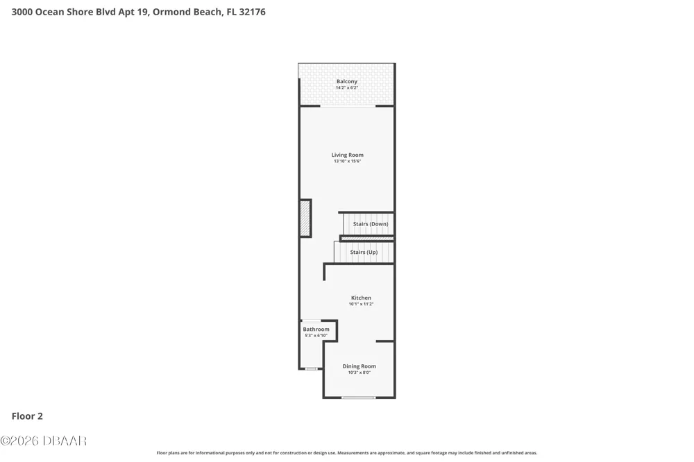 3000 Ocean Shore Boulevard #19 Ormond Beach, FL 32176