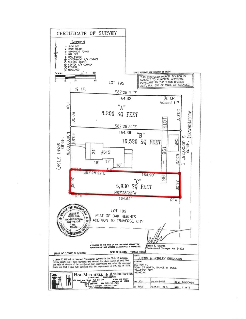 615 Grant Street Traverse City City, MI 49686
