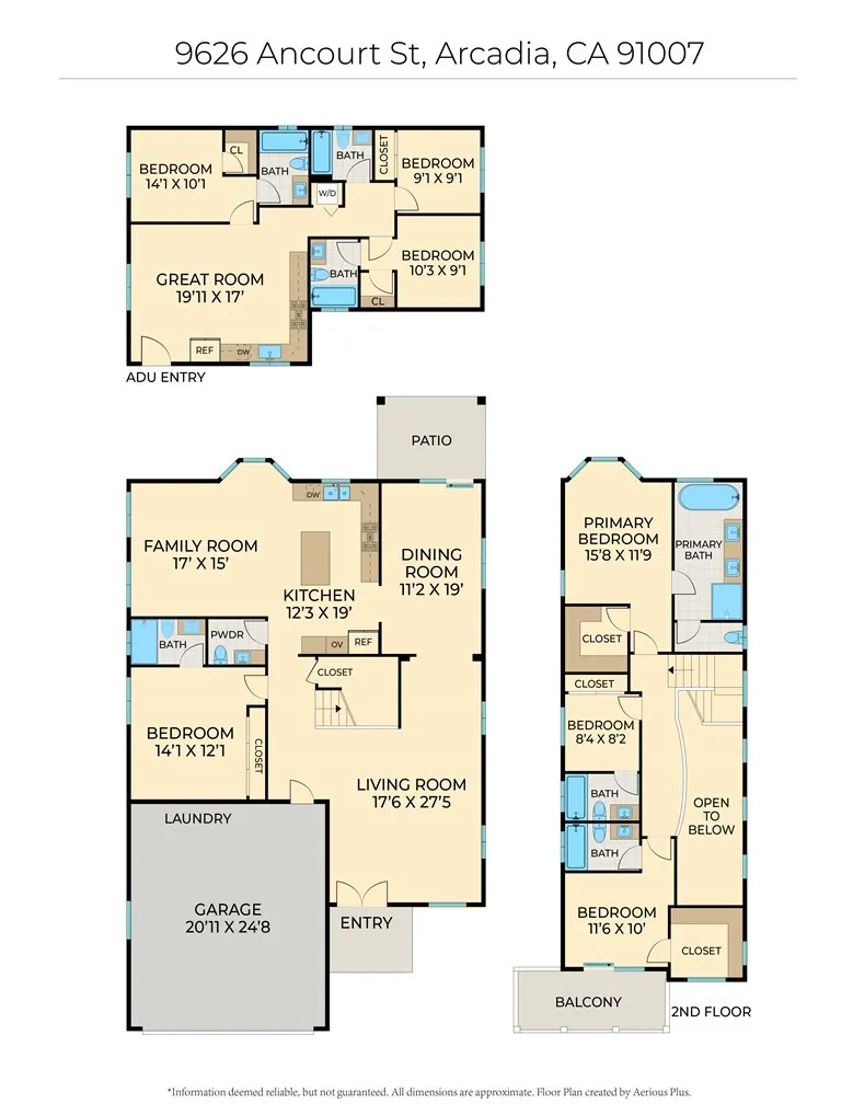 9626 Ancourt Street Arcadia, CA 91007
