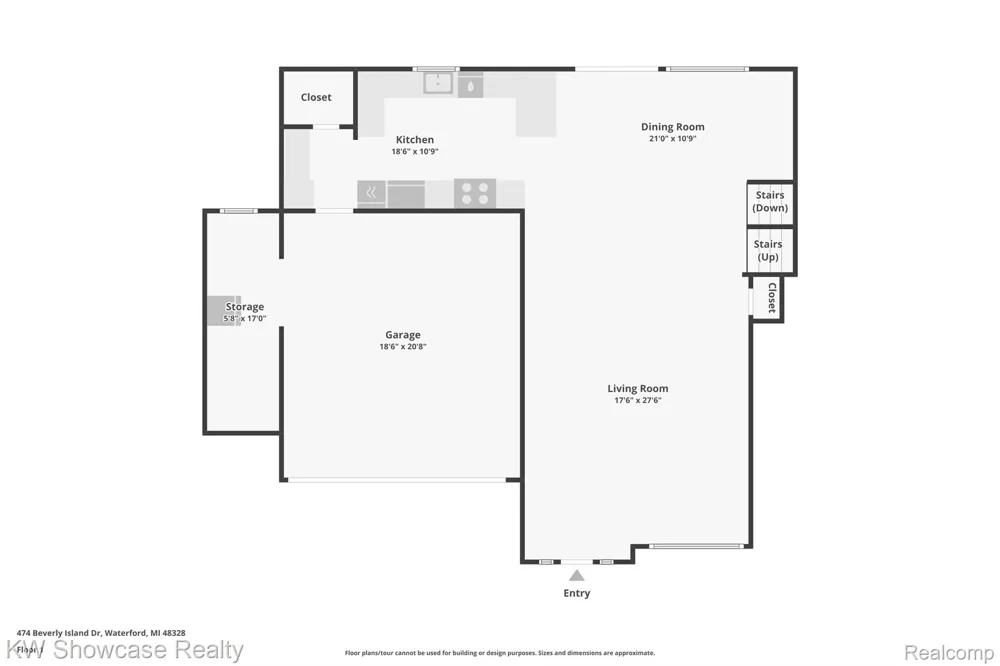 474 Beverly Island Drive Waterford Charter Township, MI 48328