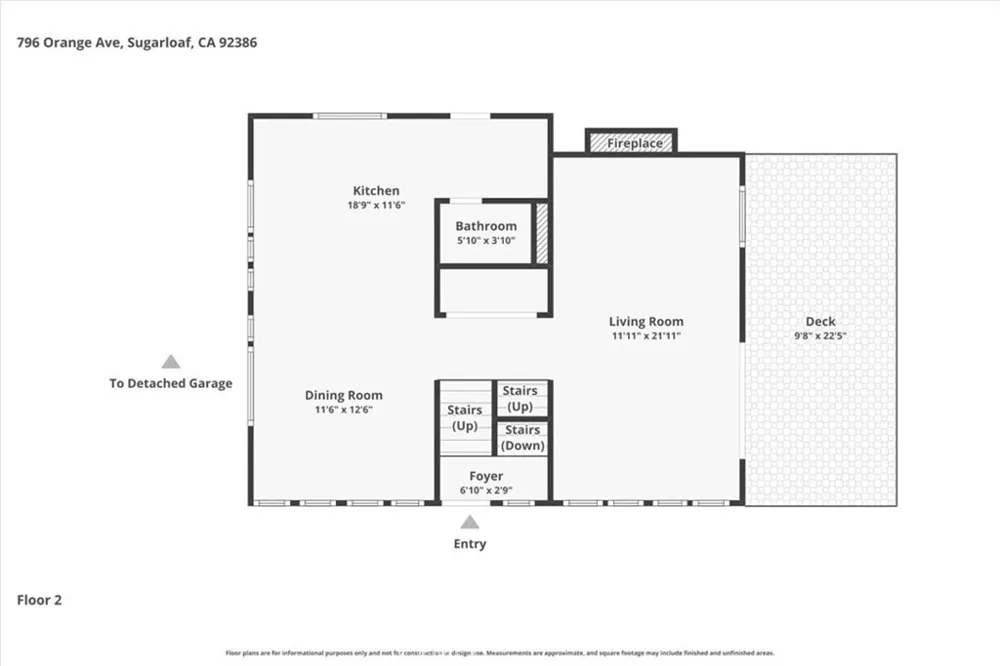 796 Orange Sugarloaf, CA 92386
