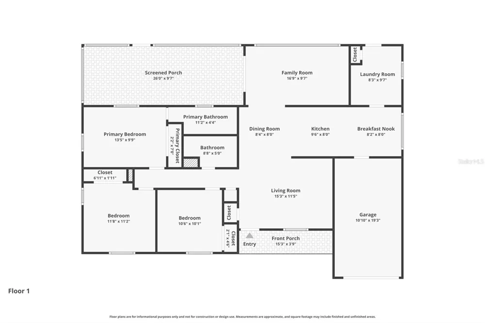 15005 MONET DRIVE Tampa, FL 33613