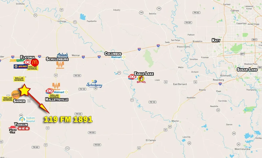 119 Fm 1891 Shiner, TX 77984