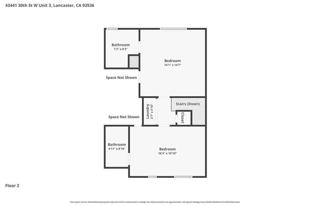 43441 30th St W #3 Lancaster, CA 93536