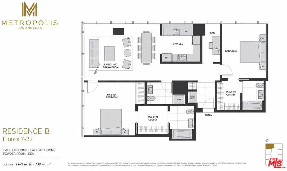 889 Francisco Street #1206 Los Angeles, CA 90017