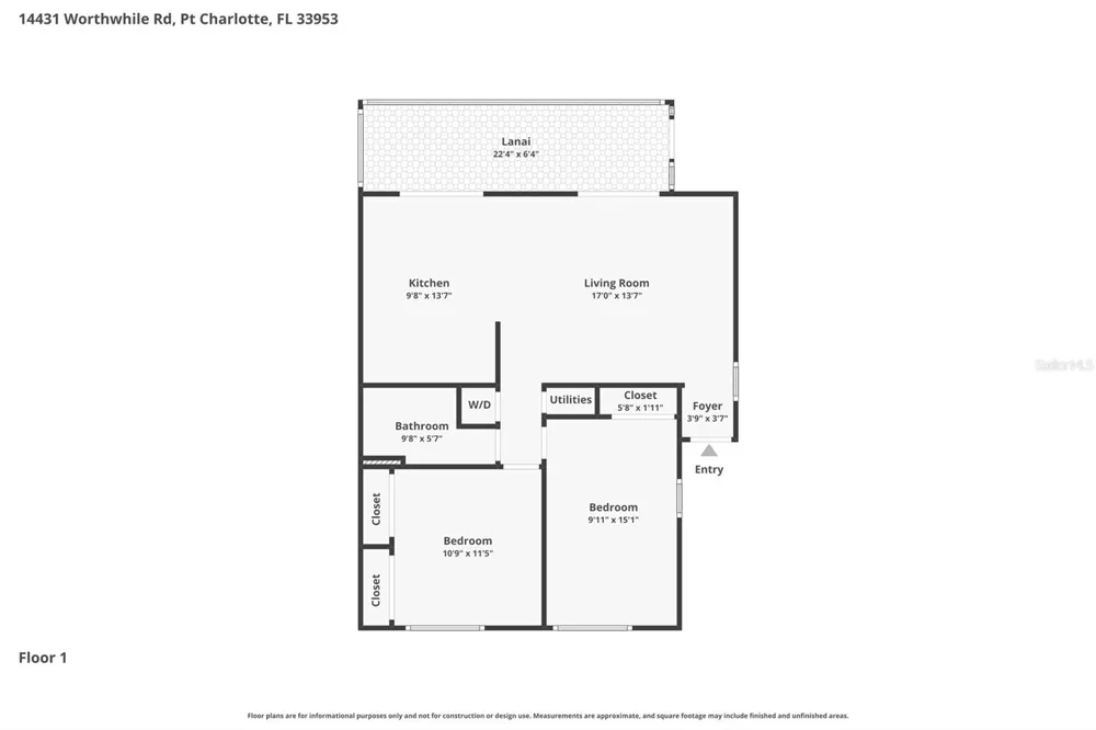 14431 WORTHWHILE ROAD Port Charlotte, FL 33953