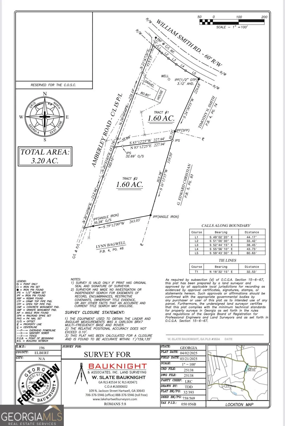 2128 Amberly RD Elberton, GA 30635