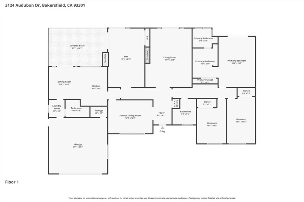 3124 Audubon Bakersfield, CA 93301