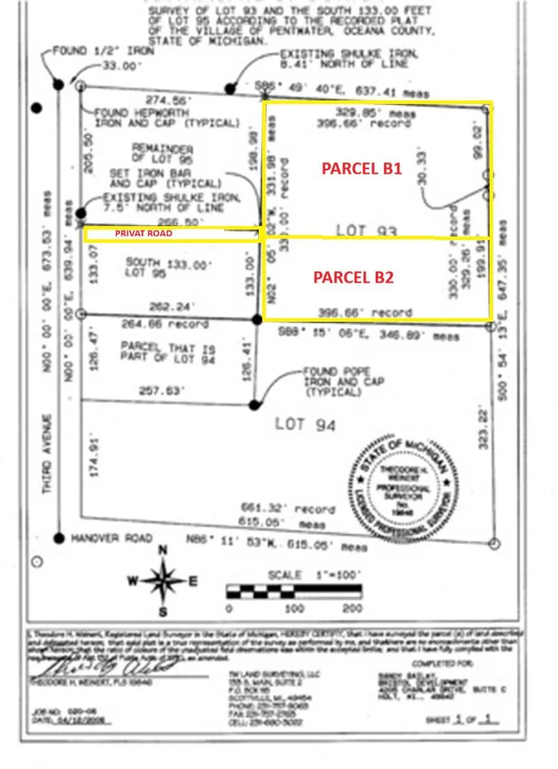 3rd Avenue Pentwater, MI 49449