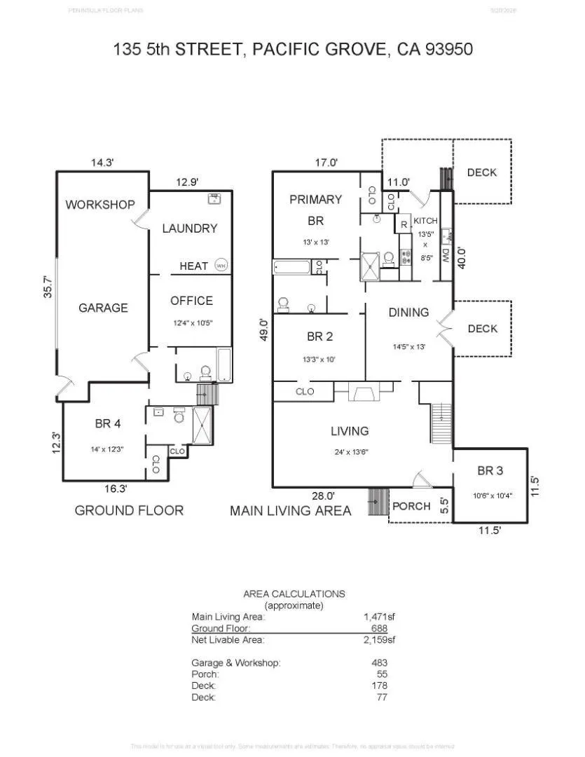135 5th Street Pacific Grove, CA 93950