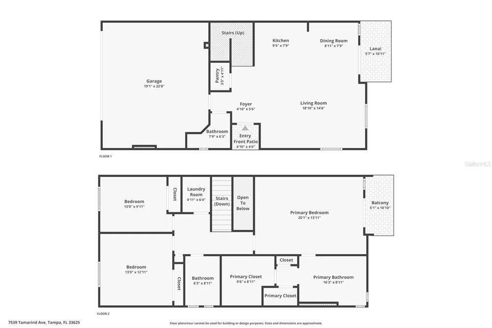 7539 TAMARIND AVENUE Tampa, FL 33625