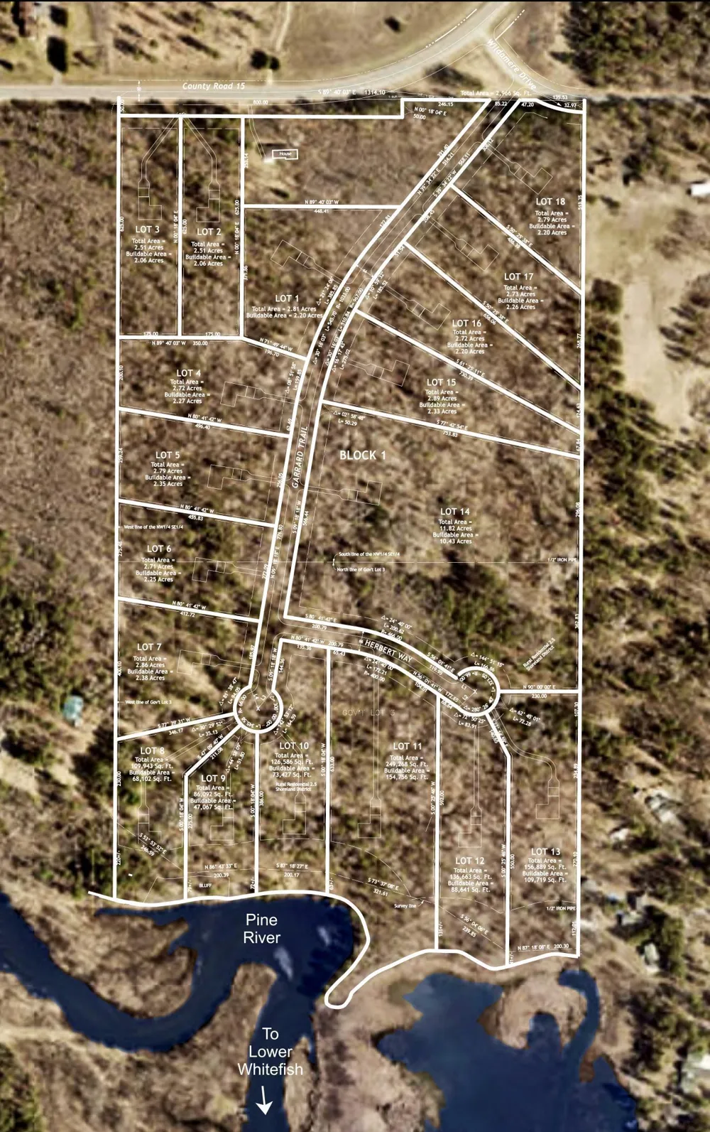 Lot xx18 Wildamere Drive Jenkins, MN 56474