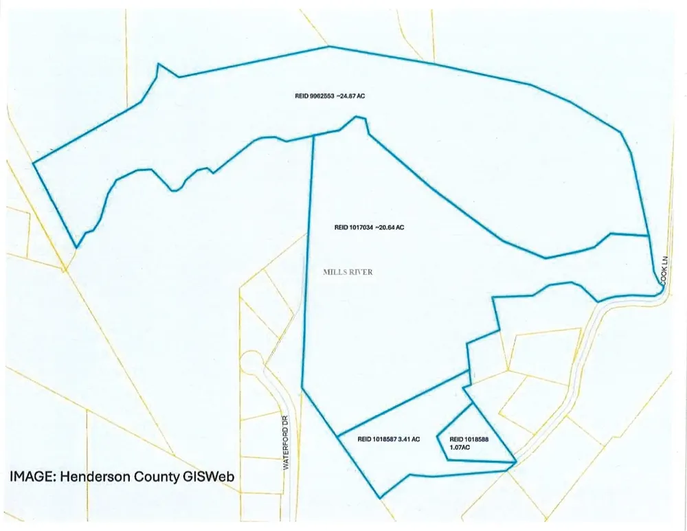 128 Cook Lane #(25 Acres) Mills River, NC 28759