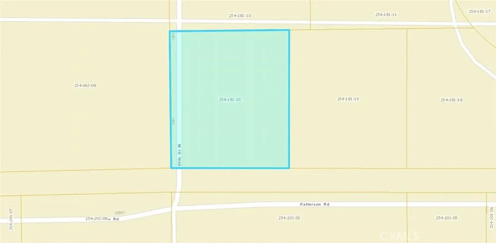 Patterson Road Rosamond, CA 93560